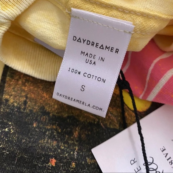 DAYDREAMER Tee Pink Floyd Animal T-Shirt Dijon - Picture 8 of 11